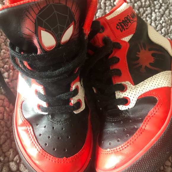 spiderman high tops